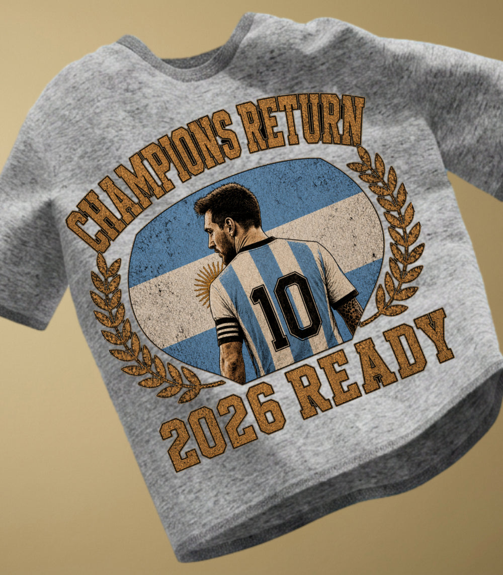 Argentina Champions Return Oversized Tee