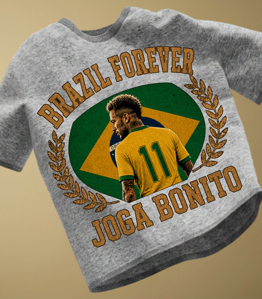 Brazil Forever Joga Bonito Oversized Tee