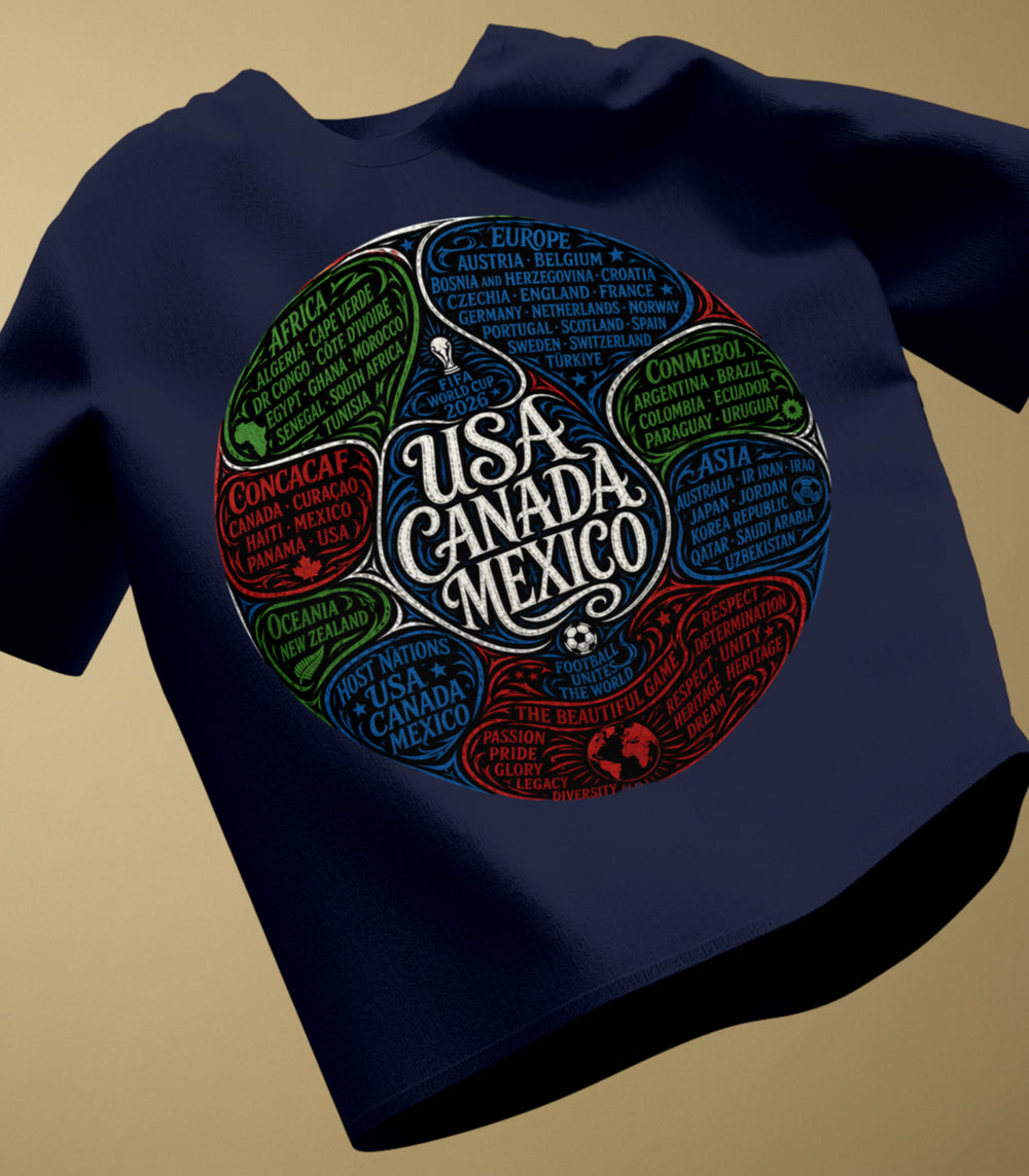 2026 World Cup Nations Collection Oversized Tee