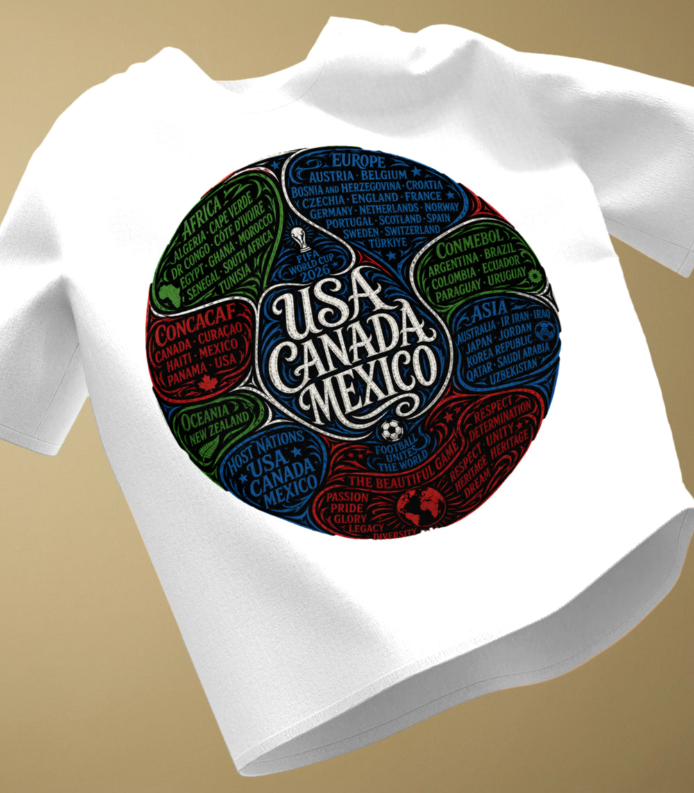 2026 World Cup Nations Collection Oversized Tee
