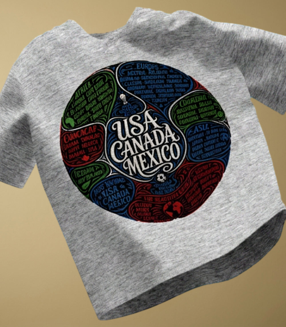 2026 World Cup Nations Collection Oversized Tee