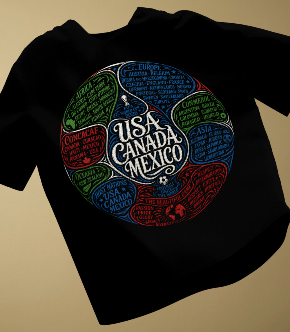 2026 World Cup Nations Collection Oversized Tee